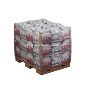 16 Pieces White Porcelain Dinner Set Shrink Packing Pallet Packing
